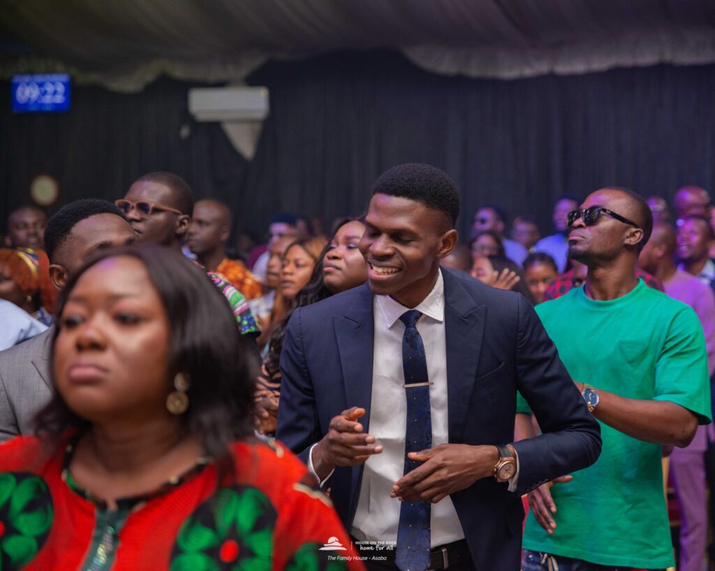 dancing people church House on the rock Asaba